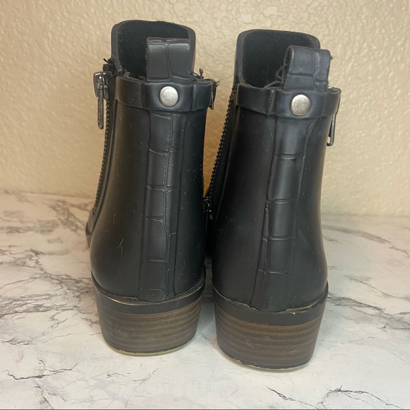 Lucky Brand Basel Rain Rubber Boots Size 7 - Picture 2 of 5